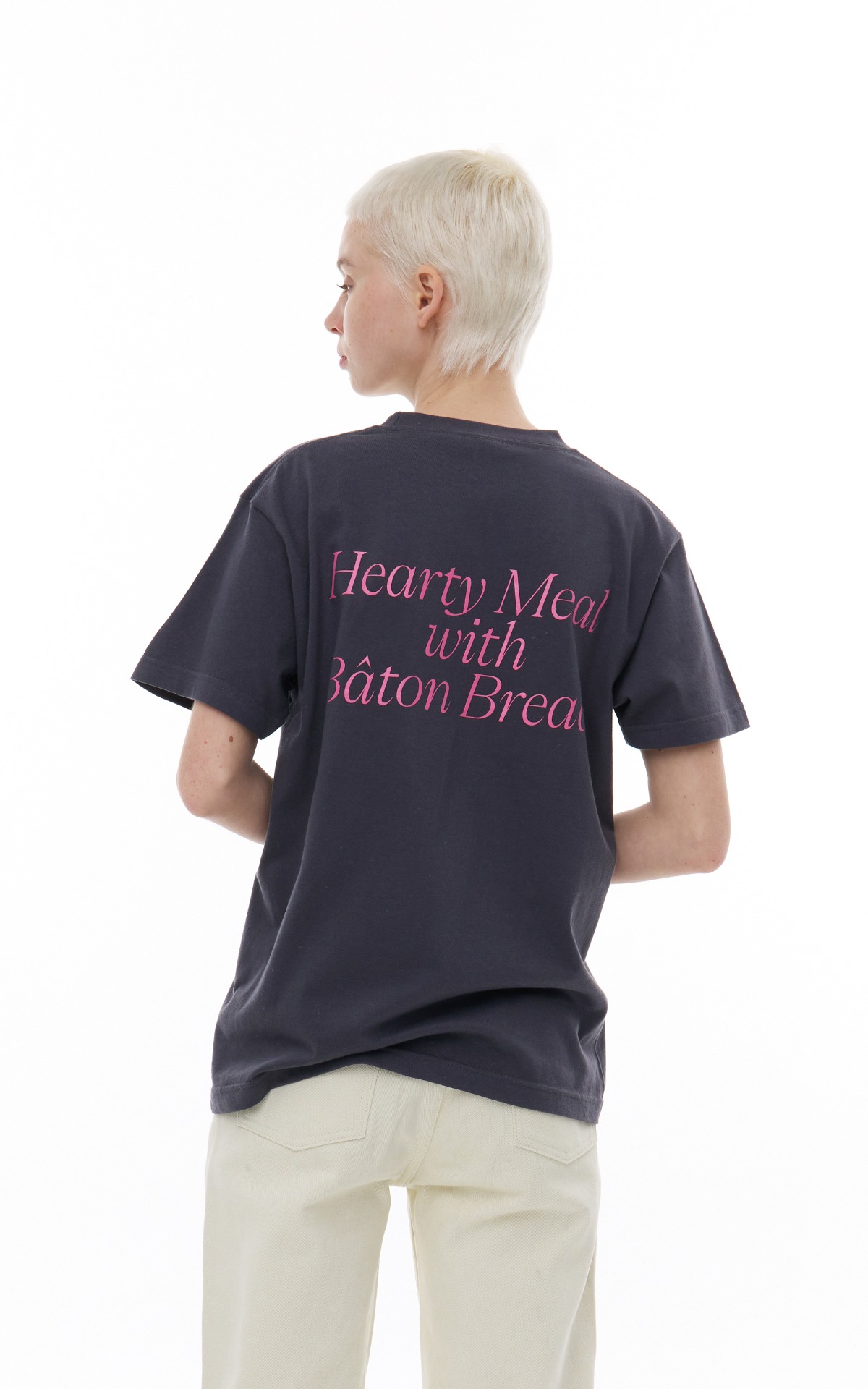 HEARTY MEAL T-SHIRT_CHARCOAL