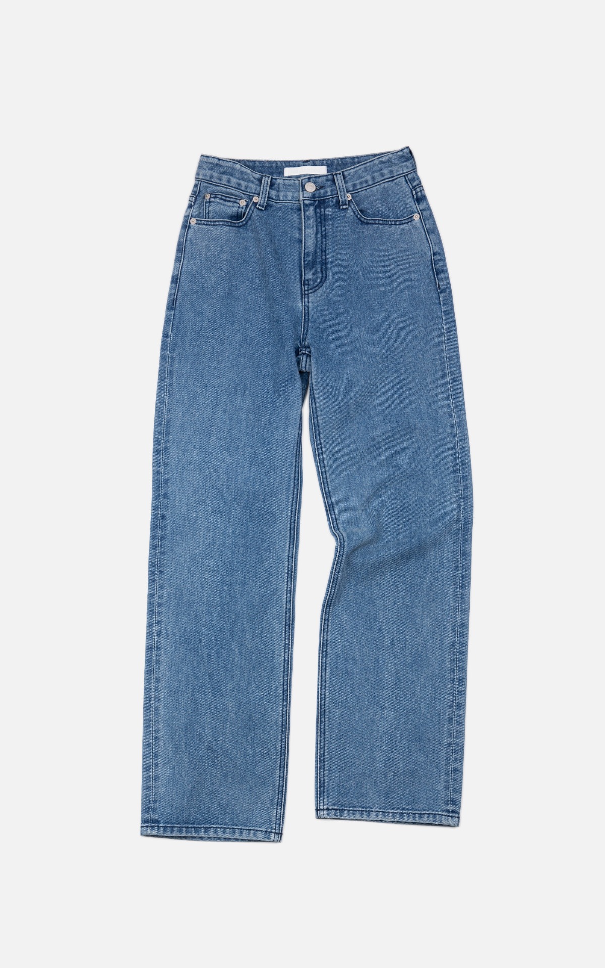 ESSENTIAL STRAIGHT JEANS_BLUE JEAN