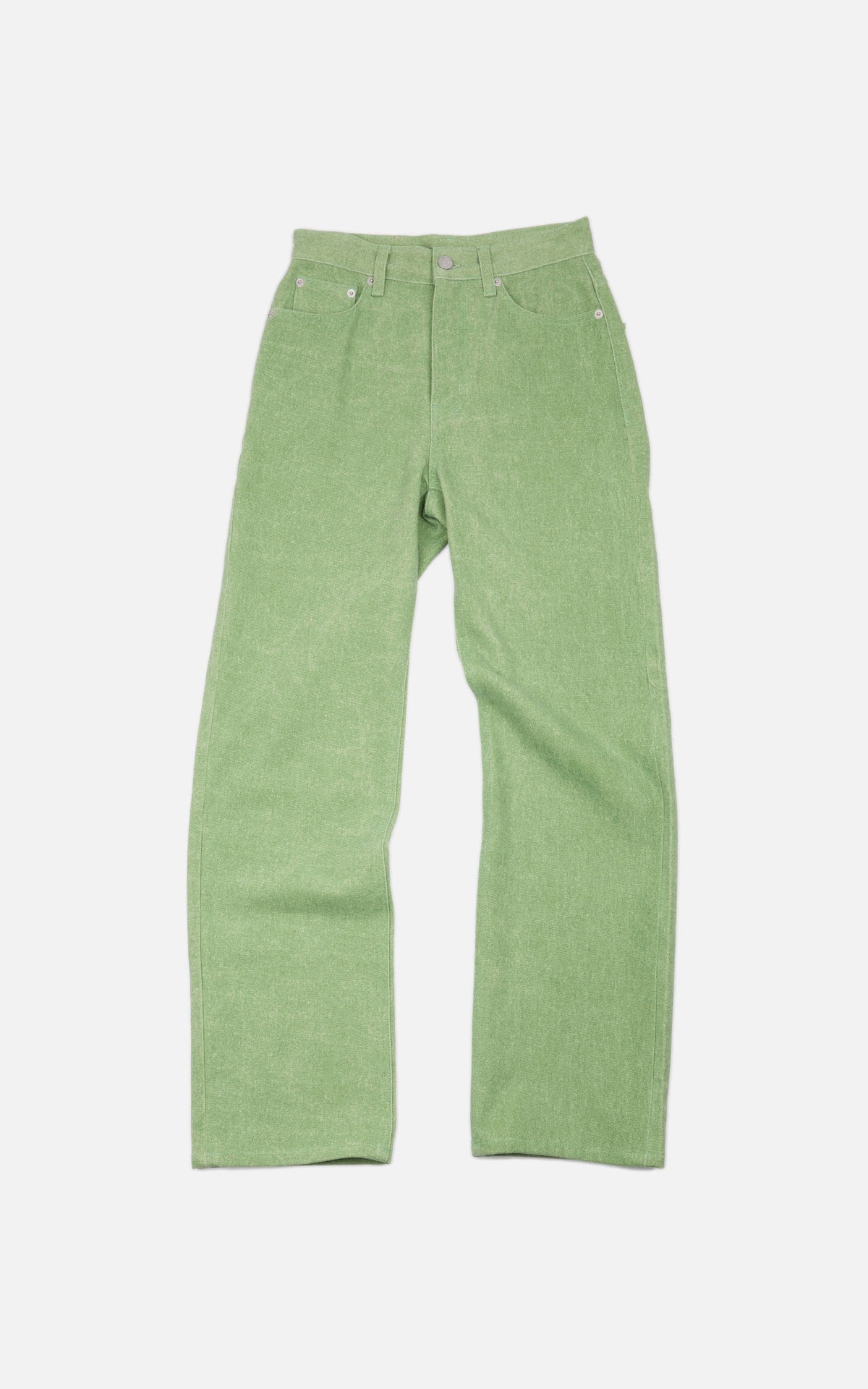 ESSENTIAL STRAIGHT JEANS_GREEN