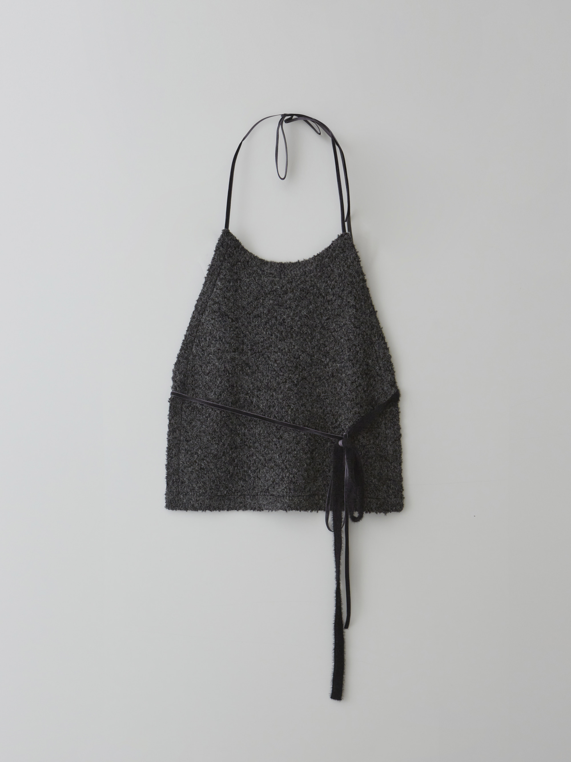KNIT BUSTIER_CHARCOAL